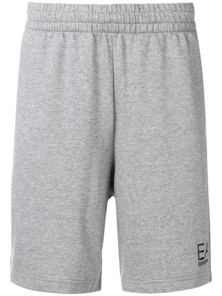 Ea7 Emporio Armani Elasticated Waist Shorts - Grey