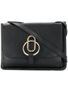 Stée Ring Buckle Crossbody Bag - Black