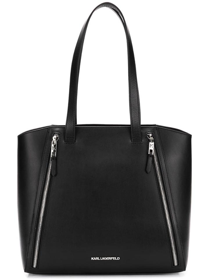 Karl Lagerfeld K/rex Zip Shopper - Black