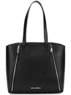 Karl Lagerfeld K/rex Zip Shopper - Black