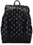 Neil Barrett Bolts Embroidered Backpack