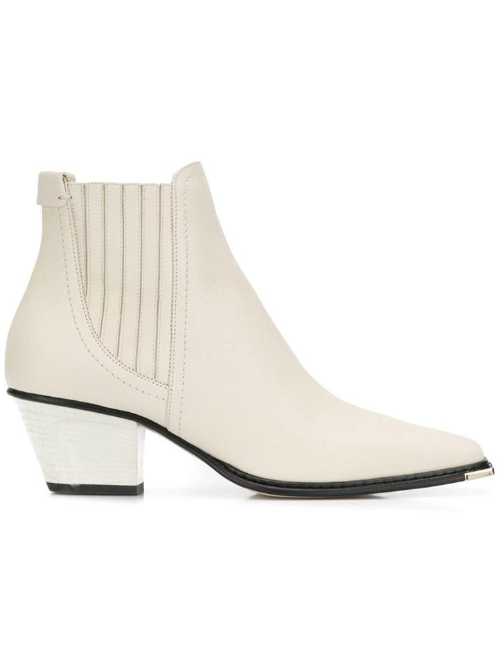 Jimmy Choo Mitzi 50 Boots - Neutrals