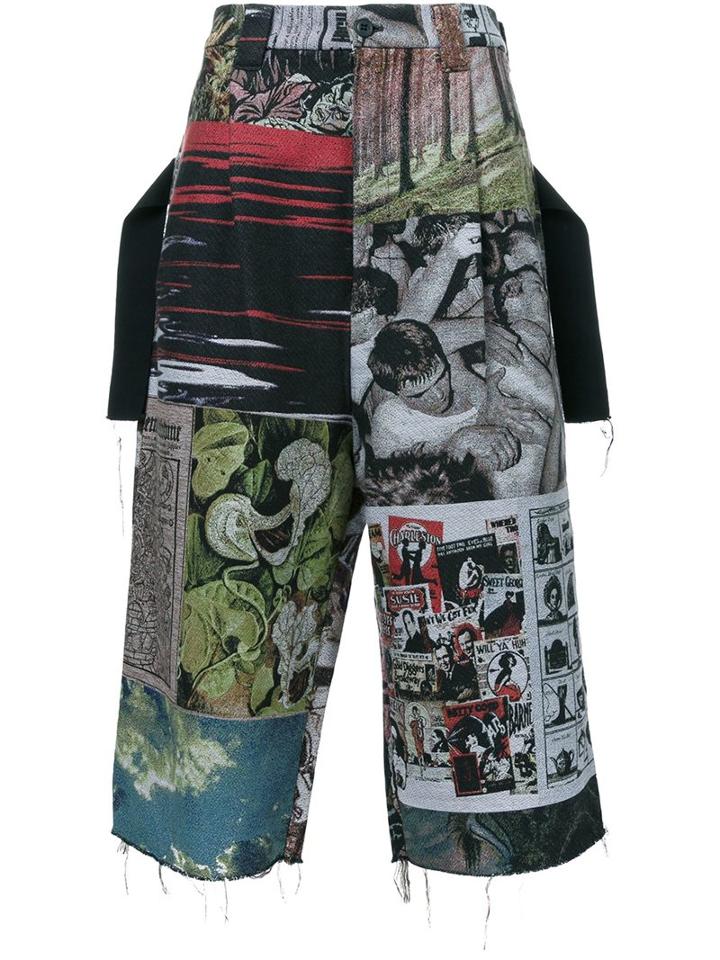 Miharayasuhiro Panel Jaquard Pants