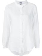 Kristensen Du Nord Tail Hem Textured Shirt