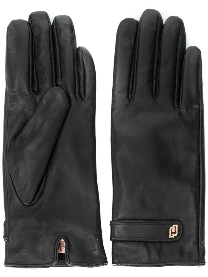 Liu Jo Logo Gloves - Black
