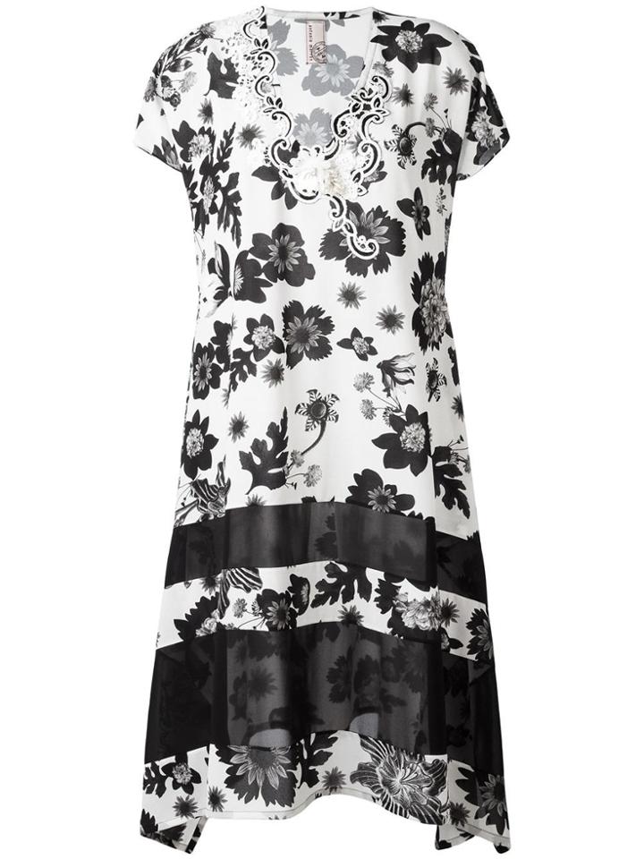 Antonio Marras Floral Print Dress - White