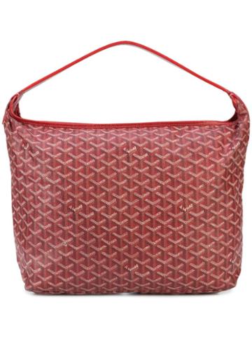 Goyard Pre-owned Carryall Monogram Shoulder Bag - Red