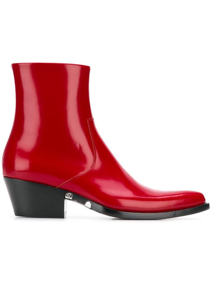 Calvin Klein 205w39nyc Tiesa 3 Boots - Red