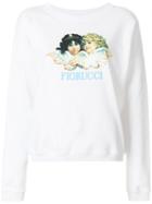 Fiorucci Logo Print Sweatshirt - White