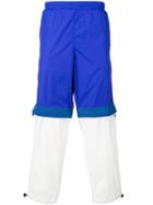 Upww Colour-block Track Pants - Blue