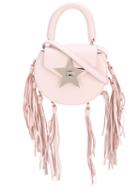 Salar - Star Tassel Tote - Women - Calf Leather/suede - One Size, Pink/purple, Calf Leather/suede