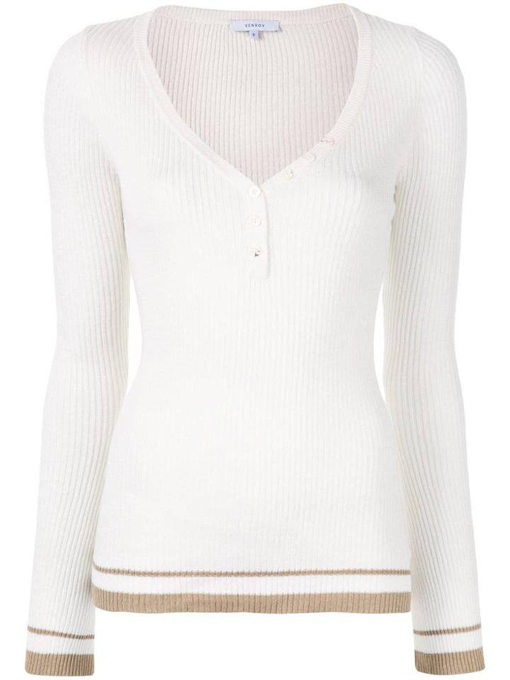 Venroy Knitted Top - White