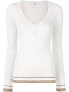 Venroy Knitted Top - White