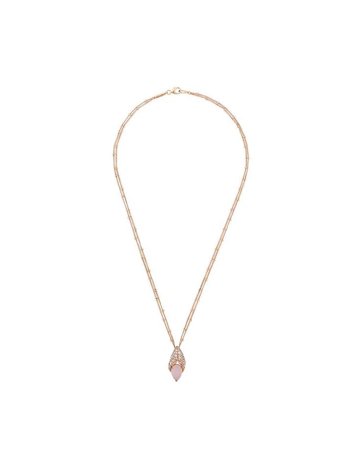 Stephen Webster 18kt Gold Crab Pincer Necklace - Rose Gold