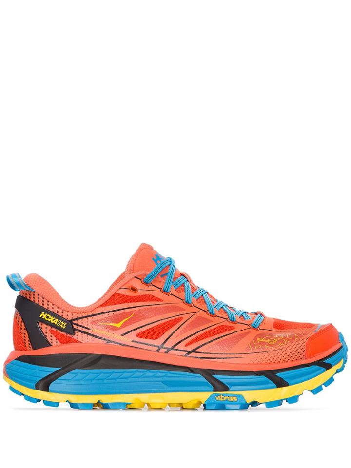 Hoka One One Hoka Mafate 2 Snkr Yel Orng Blu - Orange