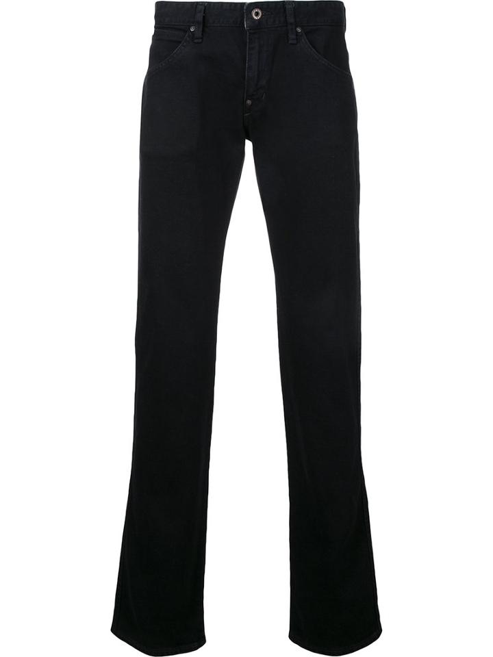 Factotum Straight Leg Jeans, Men's, Size: 29, Black, Cotton/polyurethane
