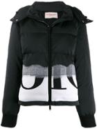 Iceberg Branded Puffer Jacket - Black