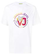 Versace Jeans Vj Print T-shirt - White