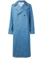 Junya Watanabe Double Breasted Coat - Blue