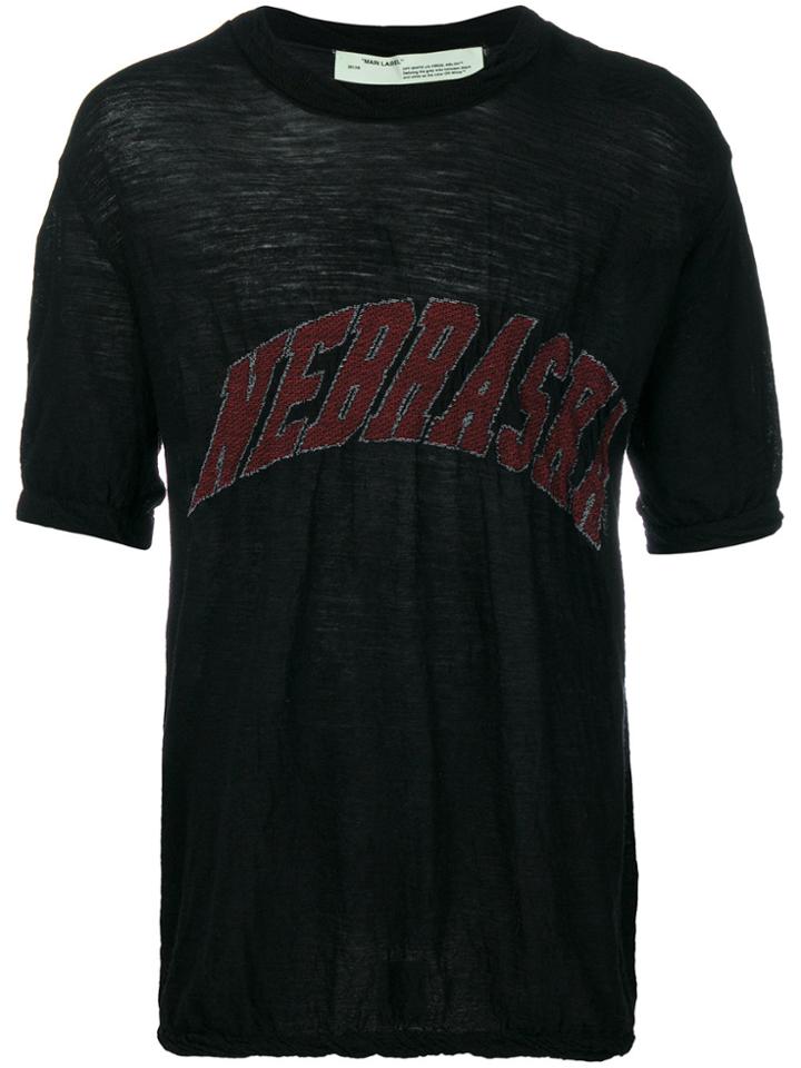 Off-white Nebraska T-shirt - Black