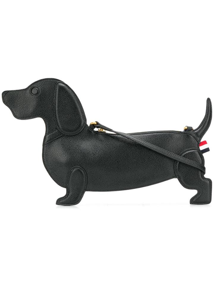 Thom Browne Hector Icon Flat Clutch - Black