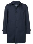 Herno Single-breasted Trench Coat - Blue
