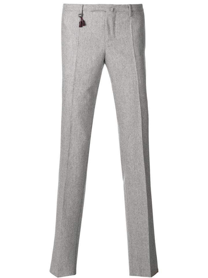 Incotex Tailored Slim Trousers - Grey