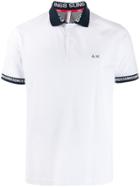 Sun 68 Chest Logo Polo Shirt - White