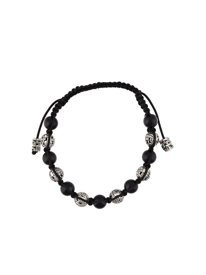 John Brevard Ortho Onyx Beads Bracelet