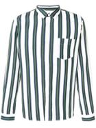 A.p.c. Large Stripes Shirt - White