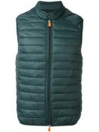 Save The Duck Padded Gilet, Men's, Size: Large, Green, Nylon/polyester