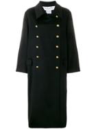 Christian Dior Vintage Cashmere Double-breasted Coat - Black