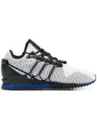 Y-3 Lace-up Mesh Sneakers - White