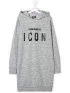 Dsquared2 Kids Icon Sweat Dress - Grey