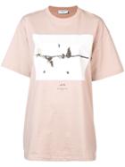 Ih Nom Uh Nit Rose Print T-shirt - Pink