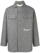 Oamc Oversized Shirt Jacket - Grey