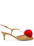 Lenora Iole Pumps With Pompom - Neutrals