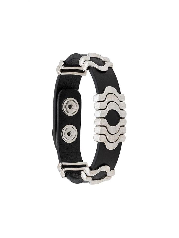Isabel Marant Metallic Detail Bracelet - Black