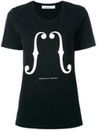 Undercover - 'portrait In Jazz' T-shirt - Women - Cotton - Ii, Black, Cotton