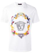Versace Medusa Sketch Embroidered T-shirt - White