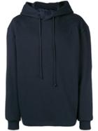 Juun.j Panelled Hoodie - Blue