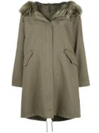 Liska Mid-length Parka - Green