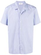 Harmony Paris Striped Short Sleeve Shirt, Men's, Size: Small, Blue, Cotton