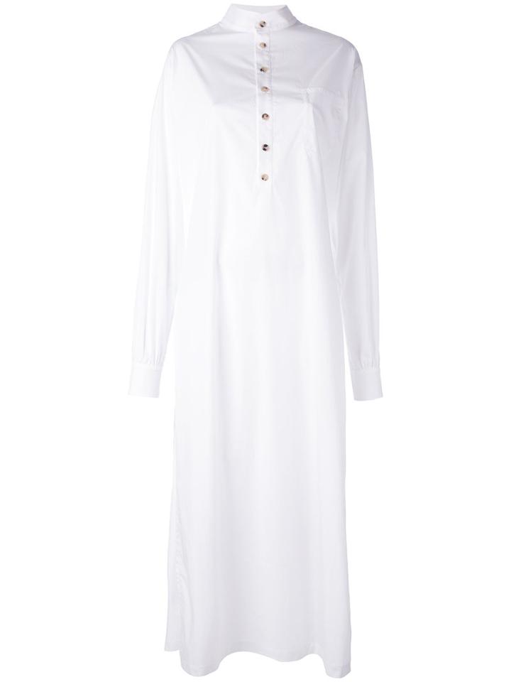 Grace Wales Bonner Sterling Shirt Dress, Women's, Size: Small, White, Cotton