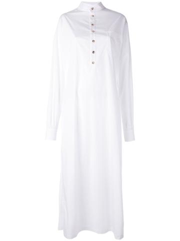 Grace Wales Bonner Sterling Shirt Dress, Women's, Size: Small, White, Cotton