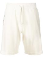 Sergio Tacchini Original Striped Logo Shorts - White