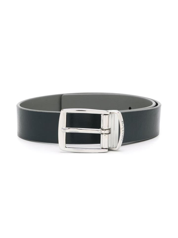 Armani Junior Classic Belt, Boy's, Size: 70 Cm, Black