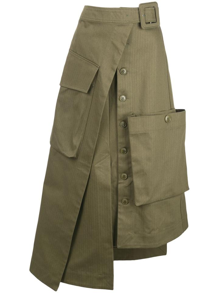 Jacquemus La Jupe Thika Skirt - Green