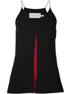 Mary Katrantzou 'acer' Cami Top, Women's, Size: 10, Black, Triacetate/polyester