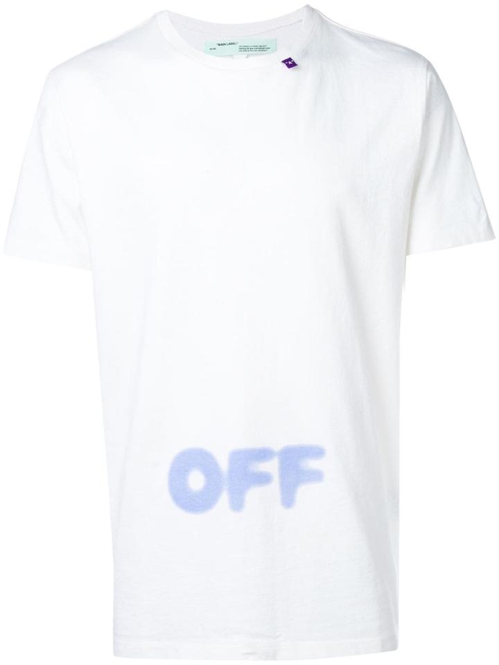 Off-white Blurred Logo T-shirt